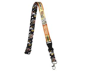 Bioworld Naruto Shippuden Ramen Lanière avec fermoir mousqueton et porte-clés, Orange, Taille unique