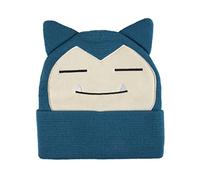Bioworld Pokémon Ronflex Bonnet brodé Taille unique Bleu Bleu Taille unique