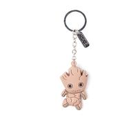 Bioworld Porte-clés Marvel Comics Guardians of The Galaxy Vol.2 Groot Character 3D en caoutchouc (Ke020307Gog) 16 cm Multicolore, 23 cm, 8718526230680