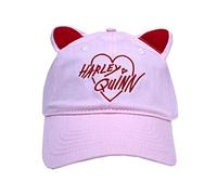 Bioworld Rd-rs492341 Harley Quinn Bill Pink Cap incurvé avec Oreilles 3D Taille Unique