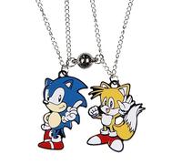 Bioworld Sonic The Hedgehog Parure de bijoux Sonic and Tails Best Friend pour homme et femme