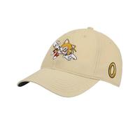 Bioworld Sonic The Hedgehog Tails Casquette réglable en coton épais pour adulte Beige, beige, Taille unique