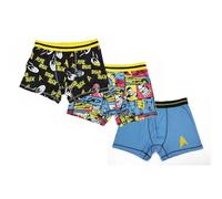 Bioworld Star Trek U.S.S. Enterprise Lot de 3 boxers pour homme, Sta Uss, Small