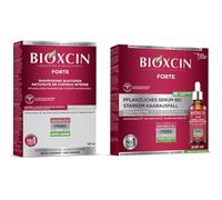 Bioxcin Forte Kit pour perte de cheveux intense Shampoing 300 ml + 3 sérums de 50 ml