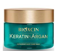 Bioxcin Masque capillaire à la kératine et à l'argan - 225 ml - Réparation intensive pour cheveux abîmés et cassants - Brillance, souplesse et anti-perte de cheveux - Avec BioComplex B11