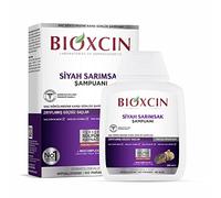 Bioxcin Shampooing à l'ail noir 300 ml - Shampooing fortifiant contre la chute des cheveux avec extrait d'ail noir 100 % pour une croissance saine et forte