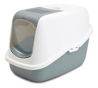 CLEAN CAT - Litière Du Chat Avec Couvercle Gris