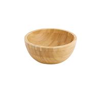 BIOZOYG Bol Rond En Bambou Ø 16cm Pour Assiettes Chaudes Et Froides I Bol À Soupe I Bol Durable Pour Pâtes I Bouddha Bowl I Assiettes De Fête Écologiques I Grand Bol Pour Céréales 550ml
