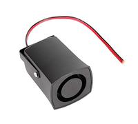Bip de Recul, Alarme de Recul Universelle 12 V 115 DB pour Voiture, Klaxon de Secours, Noir