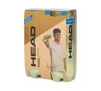 BIPACK DE Pelotas HEAD Padel Pro S+