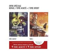 Bipack T2 + T1, Les Enquêtes de Philippine Lomar - Greg Blondin - La Gouttiere Eds De - Coffret - Bande dessinée jeunesse