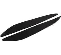 BIPANO 1 paire de garniture sourcil phare voiture, pour 3 2010 2011 2012 2013 Abs sourcils pour avant paupière couvercle décoration autocollants sourcils de phare avant de voiture