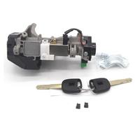 BIPANO Barillet DE Serrure DE CONTACTEUR D'ALLUMAGE avec 2 CLÉS CRV 2003-2006 Barillet de Cylindre de Serrure de Porte