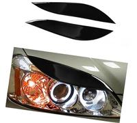 BIPANO Sourcils de phare voiture, pour Civic 2001 2002 2003 garniture couvercle des yeux cadre externe décor lampe autocollant paupières accessoires sourcils de phare avant de voiture