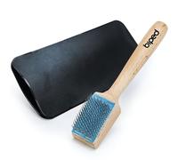 biped Brosse à décaper pour Chaussures de Danse - Brosse en Cuir avec étui - Brosse à Chaussures avec Fil pour Rendre la Semelle en Cuir Rugueuse Brosse à Chaussures de Danse z2449