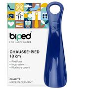 biped Chausse-pied en plastique - chausse-pied 18 cm - pour enfiler les chaussures - aide à l'enfilage - production allemande z2798(nuit bleue)