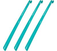 biped lot de 3 chausse-pieds longs 65 cm en plastique - chausse-pied extra long avec crochet - robuste et stable - fabrication allemande z1557