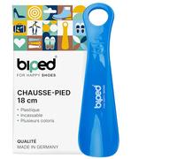 biped tire-chaussures en plastique 18 cm - Petit chausse-pied ergonomique pour voyage, enfants et adultes - Facile à transporter et utiliser au quotidien z1560(bleu)