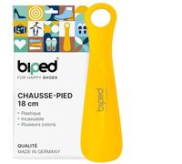 biped tire-chaussures en plastique 18 cm - Petit chausse-pied ergonomique pour voyage, enfants et adultes - Facile à transporter et utiliser au quotidien z1560(jaune)
