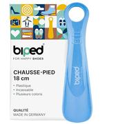 biped tire-chaussures en plastique 18 cm - Petit chausse-pied ergonomique pour voyage, enfants et adultes - Facile à transporter et utiliser au quotidien z1560(bleu claire)