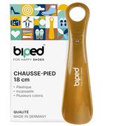 biped tire-chaussures en plastique 18 cm - Petit chausse-pied ergonomique pour voyage, enfants et adultes - Facile à transporter et utiliser au quotidien z1560(or métallique)