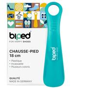 biped tire-chaussures en plastique 18 cm - Petit chausse-pied ergonomique pour voyage, enfants et adultes - Facile à transporter et utiliser au quotidien z1560(pétrole)