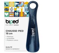 biped tire-chaussures en plastique 18 cm - Petit chausse-pied ergonomique pour voyage, enfants et adultes - Facile à transporter et utiliser au quotidien z1560(guirlande bleu foncé)