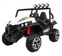 biplace BUGGY 4x4 LIFT STRONG drive 4x4 PILOT eco-leather lights - blanc