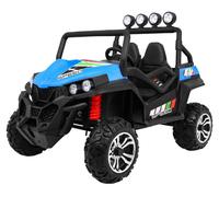 biplace BUGGY 4x4 LIFT STRONG drive 4x4 PILOT eco-leather lights - blue