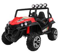 biplace BUGGY 4x4 LIFT STRONG drive 4x4 PILOT eco-leather lights - rouge