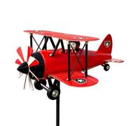 Biplane Wind Spinners Outdoor | Airplane Motion Art