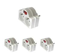 BIPLITE 16 TERRE + INTERRUPTEUR (Lot de 4)