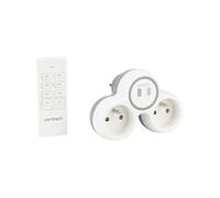Zenitech Biplite Bolea 2300W avec télécommande Blanc