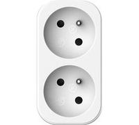 Biplite - 2P 16A - Blanc et gris clair, conforme NF