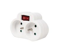 Biplite - GAO - 2x16A - Avec interrupteur, conforme NF