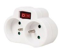 Biplite - GAO - 2x16A - Avec interrupteur, conforme NF