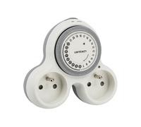 Zenitech Biplite programmable Bolea 2x16A Blanc