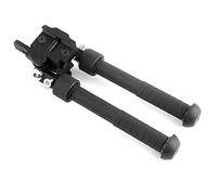 Bipod Unique 360 ° Rotation de Hauteur réglable Bi Pods pour Les fusils, bâtons de Prise Vue Portables Pliables Amovibles Rapides pour la stabilité des fusils Chasse et tir Cible à l'extérie