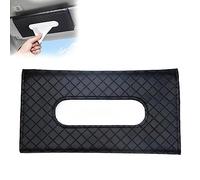 BIPROS Boîte à mouchoirs de voiture avec mouchoirs à lotion ultra douce, distributeur pour pare-soleil de voiture/camion/SUV, compatible Kleenex, design ergonomique, installation facile