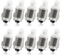 Biqing 10 PCS BA7S 12 V LED Led Ampoule Intérieure Tableau de Bord Indicateur Lumière F3 1 LED 12 V DC 50LM Auto Tableau de Bord Lampe Lampe Tableau de Bord Ampoule(Bleu)
