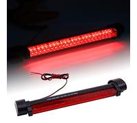 Biqing 1PC Feu de Stop Arrière de Voiture,Universelles 12V Troisième Feu Stop LED Feux Arrières Assemblées 24LED Feu de Freinage Arrière de Haut Niveau pour Car Remorque Bus Camion Bateau RV