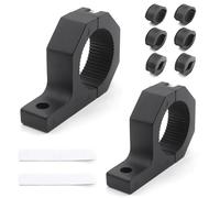 Biqing 2PCS Support de Montage de Lumière Travail 2 Pouces Tube de lumière de Travail Support de Montage Appliquer à Tout-terrain Voiture Camion Moto