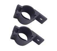 Biqing 2pcs Support de Phare Antibrouillard pour moto 49-54mm Support de Lampe de Travail Support Universel pour installer des antibrouillards(noirs)