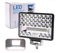 Biqing Phare de Travail LED Tracteur,Phare LED 12-24V 6 Inch Travail 172W Projecteur Longue Portee 27000LM IP68 Étanche pour 4x4 Offroad Truck Tractor ATV SUV (1)