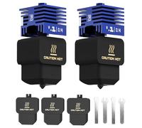 BIQU 2PCS Panda Juicer En Acier Durci H2D Hotend 0.4mm, pour Bambu-Lab