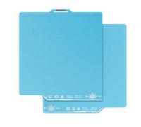 BIQU CryoGrip Pro Frostbite 257 x 257 mm pour imprimante 3D Bambu-Lab P1S/P1P/X1C/X1E/A1, plaque de construction flexible texturée double face avec plaque froide pour impression à température ambiante