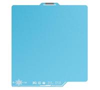 BIQU CryoGrip Pro Frostbite Panda Build Plaque pour Bambu-Lab P2S/P1S/P1P/X2D/X1C/X1E/A1, Température Ambiante, Plaque Froide 257x257 mm, Texture Grossière Double Face Tôle D'acier à Ressort
