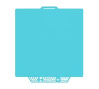 BIQU CryoGrip Pro Glacier-Original Panda Build Plaque pour Bambu-Lab P2S/P1S/P1P/X2D/X1C/X1E/A1, Feuille en Acier à Ressort Fine Texturée Double Face, Adhérence Ferme, 257 x 257 mm, 1 Pièce