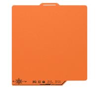 BIQU Panda Build Plate CryoGrip Pro Frostbite - Orange - Bambu Lab X1/P1/P2/A1