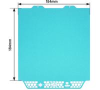 BIQU Panda Build Plate CryoGrip Pro Glacier, Bambu Lab A1 mini Multicolore